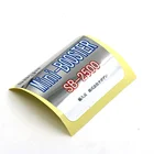 Direct Manufacture Custom Rolling Metalized Matt Silver PET Sticker Labels