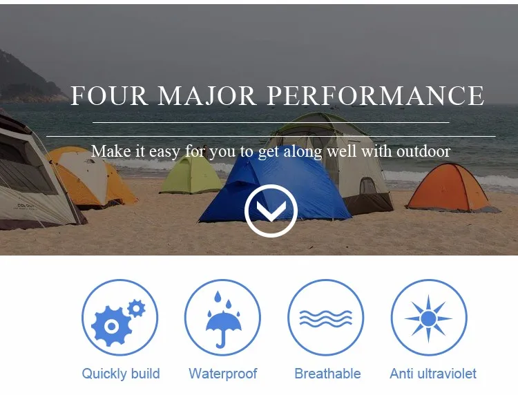 2017 New Beach Hut Tent Rainproof For Fishing Or Beach Recreation