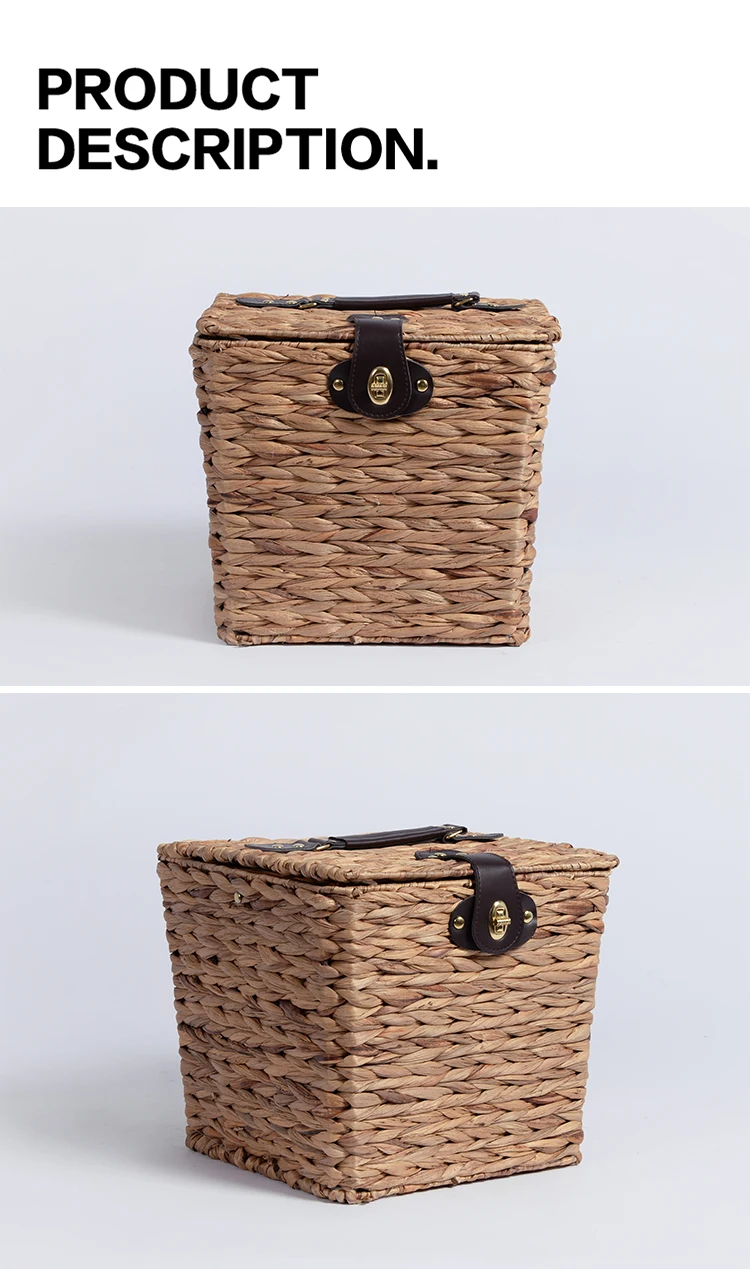 factory food fruit storage rattan willow gift picnic basket