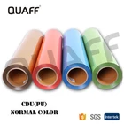 QUAFF Wholesale Korea Quality PU Heat Transfer Vinyl roll htv For t shirts