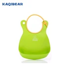 KAQIBEAR Professional Fancy Silicone Bib Waterproof Baby Bib infant bibs