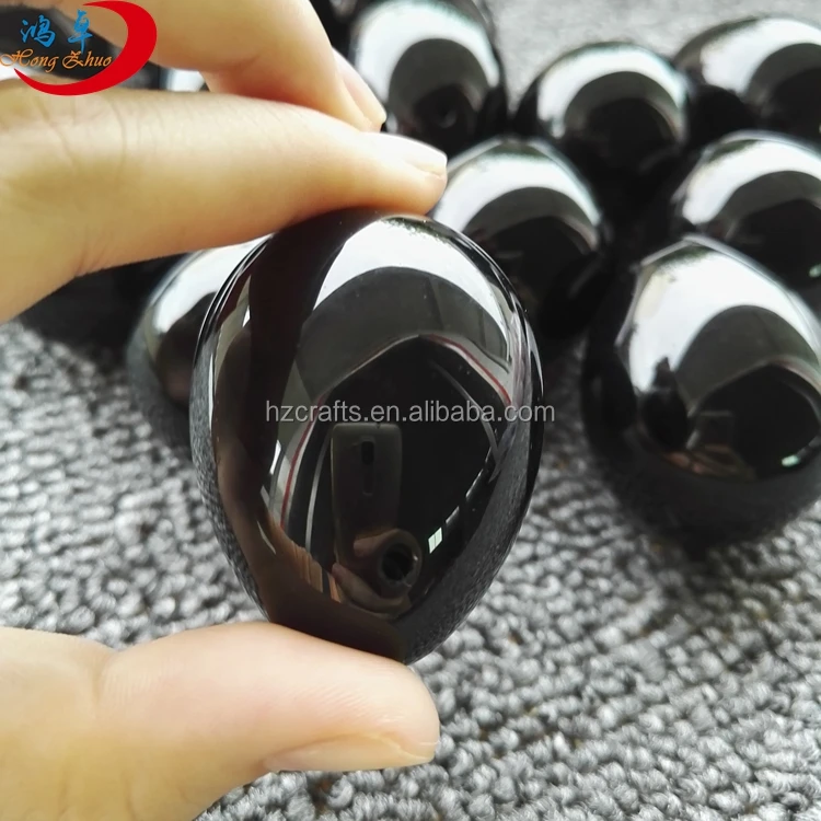 En gros noir obsidienne naturelle yoni oeufs femme jouets sexuels adultes ballon d'exercice kegel