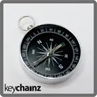 Round Metal Compass Keychain Custom Compass Keychain