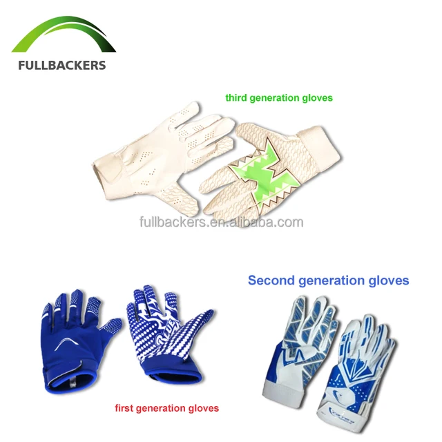 american footbal receiver sports gloves