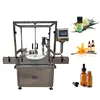 Rotary Table Automatic Medical Eyedrops Liquid Honey Filling Capping Machine for Bottled Water
