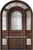 Puertas Exteriores De Lujo Arqueadas Americanas Estilo Dj-s6012m - Buy