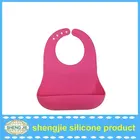 High quality Eco-friendly Silicone baby drool bib/Baby silicone bib