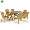 /product-detail/furniture-bamboo-look-rattan-stackable-patio-dining-set-rome-60484679031.html