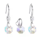 64891 xuping octagon luxury jewelry set joyas crystals from Swarovski, jewelry sets