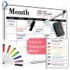 5.8P-6 A1 Premium dry erase board calendar refrigerator calendar magnetic perpetual calendar