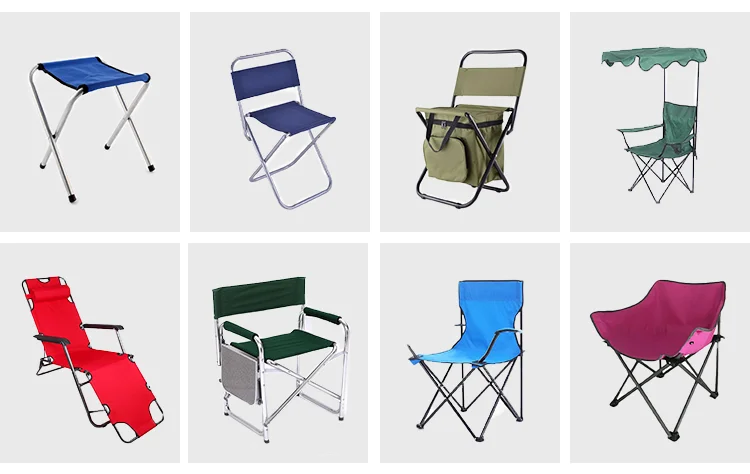 Outdoor Furniture Aluminium Metal Folding Beach Chair