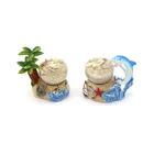 Children's Decorations Resin 3d Water Globe glitter snow globe
