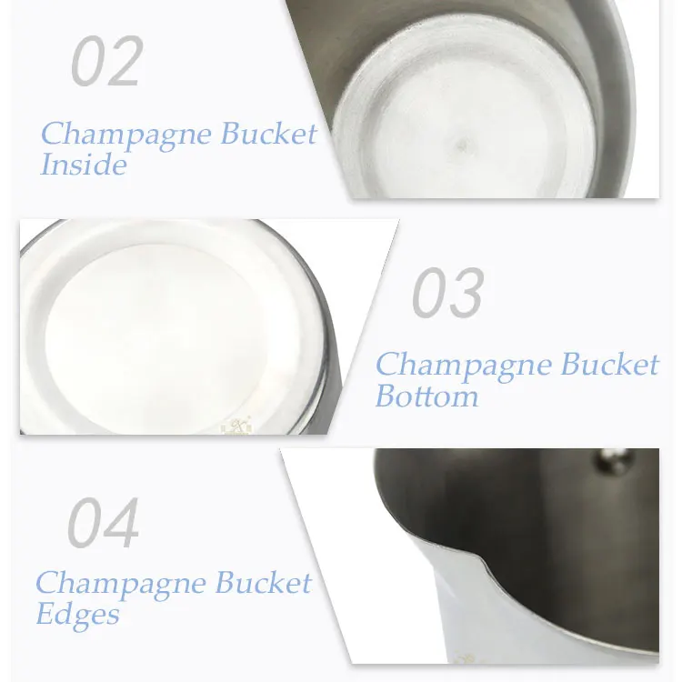 Hot new products stainless steel outdoor ice bucket