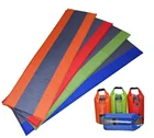 Outdoor folding padded beach self inflating mat