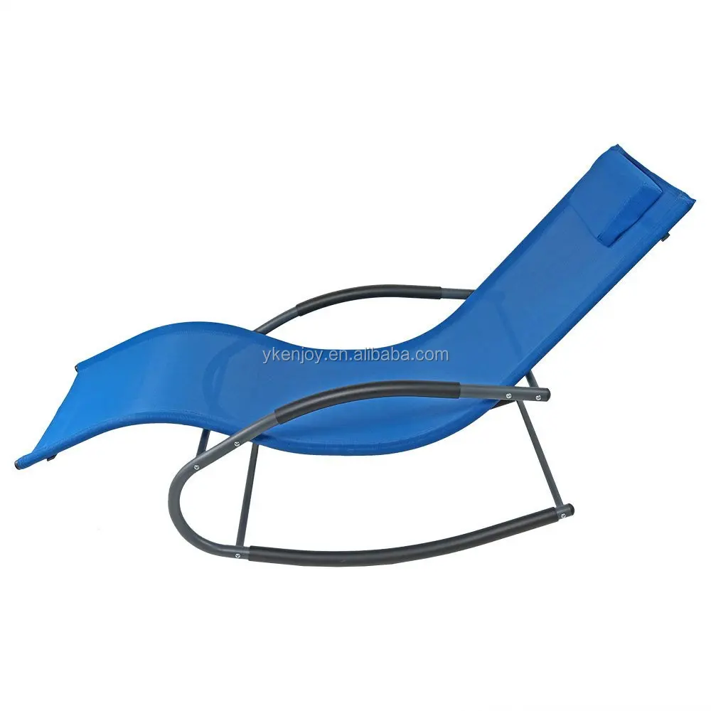 patio rocking chaise lounger