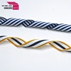 Customized embroidery logo ribbon webbing cotton twill canvas belt satin ribbon