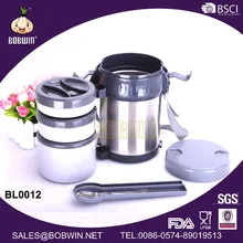 Jar Type Insulated Lunch Box With Fork And Knife