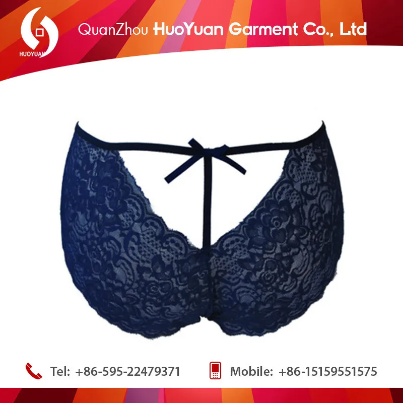 2016 Lace Women Underwear Panty No Bra Name Brand Pirc Sexcy Customiz