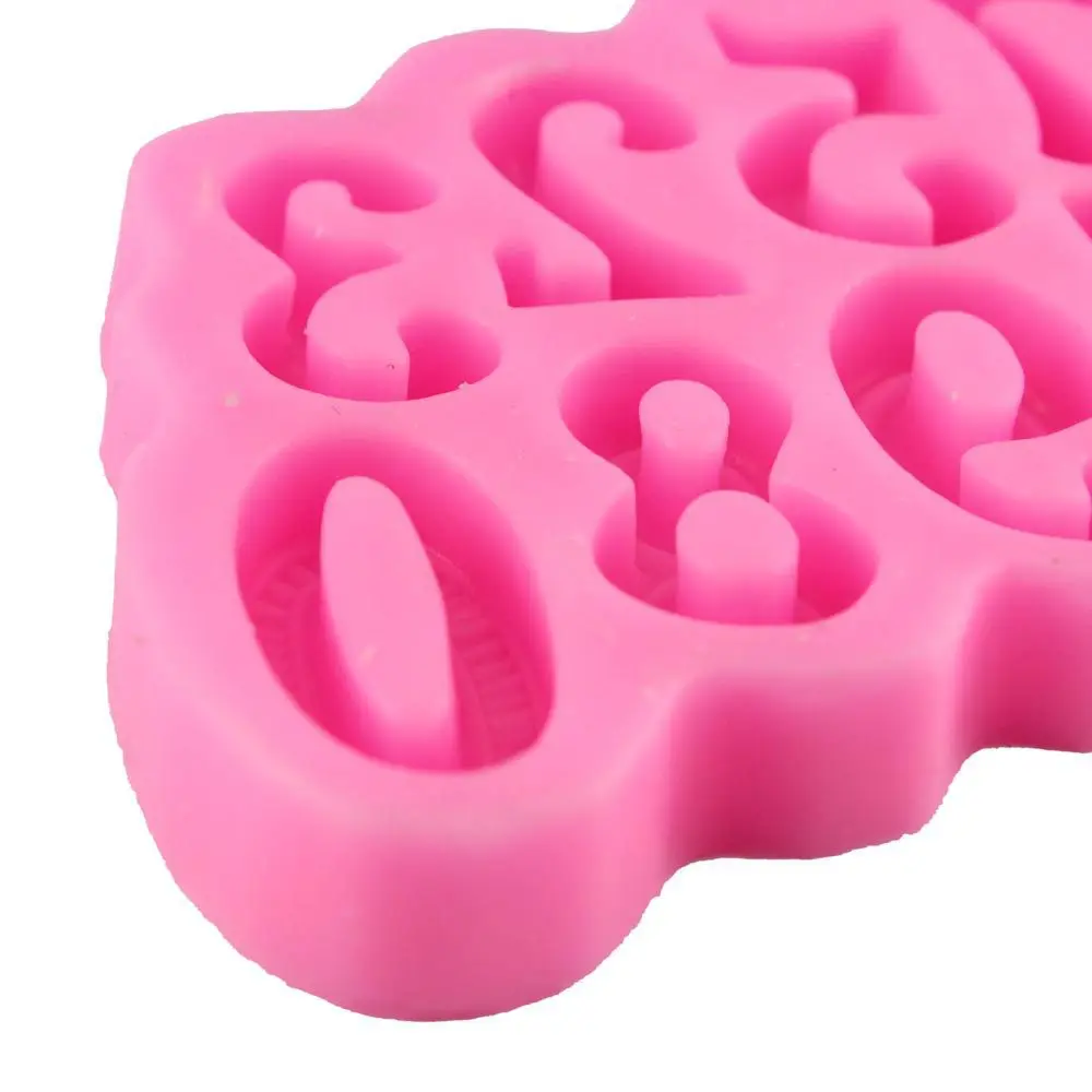 Silicone fondant chocolate mold 0-9 Digital Arts tool DIY Fondant Cake mold taobao 1688 agent