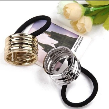 Types Of Metal Synthetic Ponytail Holder Headband For Thick Hair