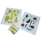 Plain cotton custom digital print kitchen tea towel