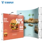 Fashionable Best Sale Fabric Wall Custom Polyester Magnetic Display Top Pop Up Banner Stand