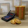 guest paging system for fast food restaurant cafe queue catering pager device