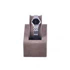 2017 fashionable acrylic and rubber C ring watch display stand