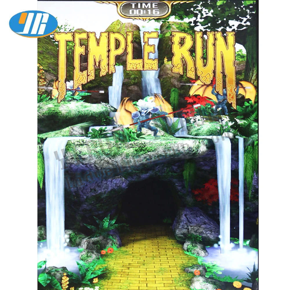 Temple Run 2 tablero de juego Vertical juego de salida para funcionan con monedas máquina de juego
