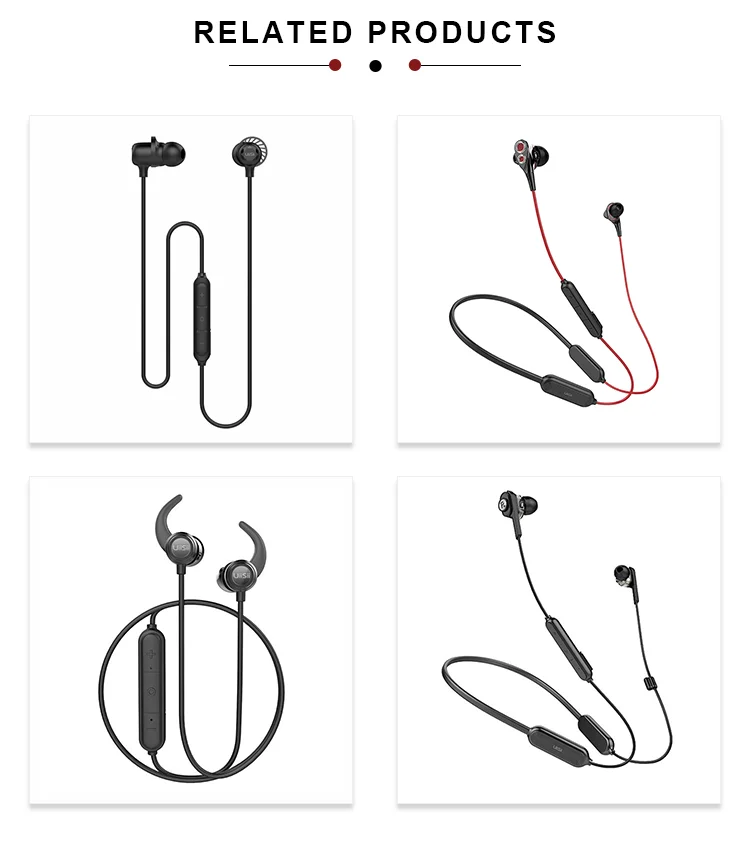 Uiisii B6 Hifi Earbuds Wireless Bluetooth Sport Earphone Headphone & Neckband Earphone For Mobile - ANKUX.COM