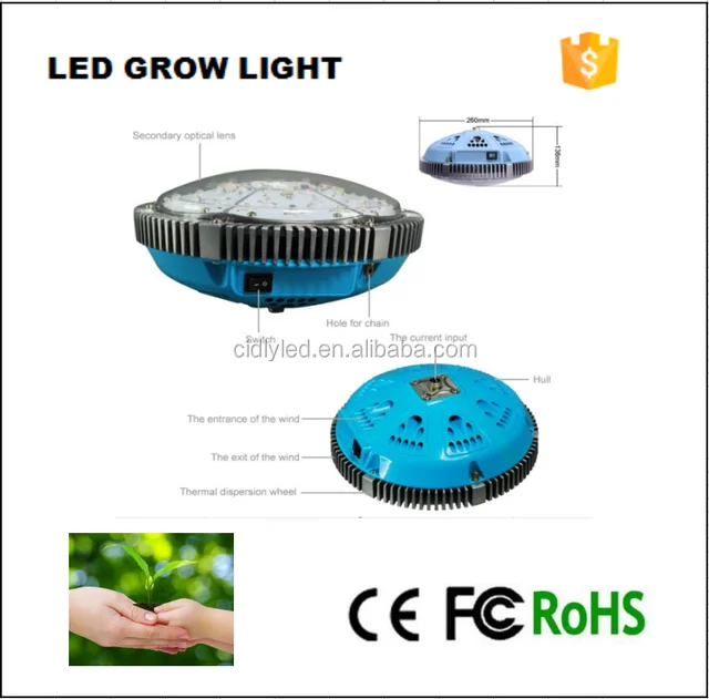 150w new super ufo led grow light 6 band full spectrum