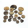 OEM Natural Style 4 holes Coconut Buttons for Garment Decoration Materials