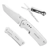 Light Weight Folding Knife Folding Scissors Pocket 2 in 1 multi tool Everyday Carry Survival Multi tool with Belt Clip