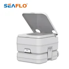 SEAFLO 10L Plastic Mobile Portable Toilet Outdoor