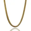 18k Solid Gold Plated Chain Necklace Jewelry
