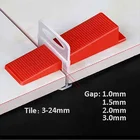 Floor Tile And Clip Tile Leveling Floor Tile Leveling System/ceramic Leveling Or Leveler And Install Tools Or Pliers/lippage Leveling Spacer Wedge And Clips