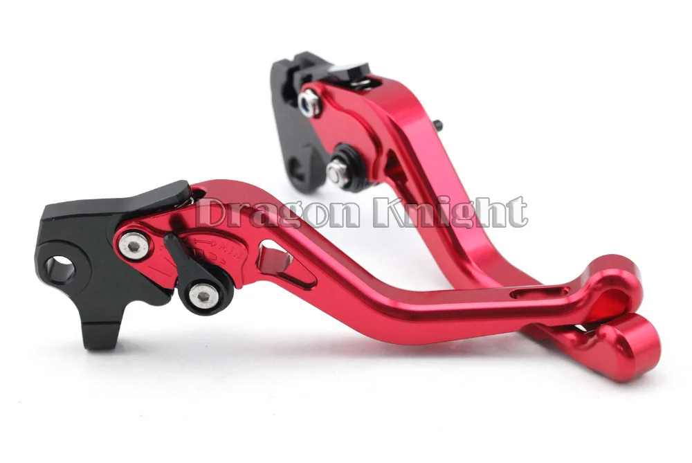 motocycle Accessories For YAMAHA FZ16 2009-2012 Short Brake Clutch Levers Red