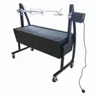 2018 suckling pig roaster bbq grill outdoor charcoal rotating bbq motor electrical grill spit rotisserie