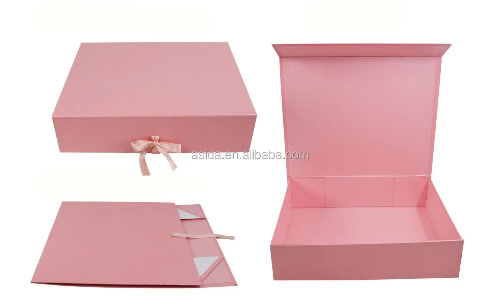 custom magnet folding paper box, gift paper box packaging