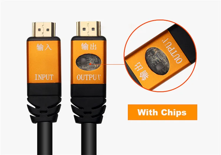 SaiKang copper cable gold-plated hd video 19P 8m 10m 15m 20meter 25meter hdmi cable - ANKUX.COM