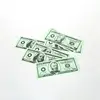 Hot selling educational American Paper Play Money and Plastic Coin with Dollar Shaped Clip
