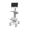 SKR-A01 Simple Suitable ABS Computer Equipment Cart For Hospital