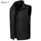 Thermal Women Waterproof Graphene 5V Full Size Usb Heating Down Vest
