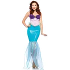 Factory hot sale the little mermaid costume for adults