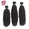 100% indian human hair weave raw unprocessed virgin wholesale kinky curly hair extension for black women