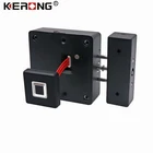 Mini Fingerprint Lock Lock Fingerprint Lock KERONG Mini Fingerprint Safe Lock For Steel Cabinet