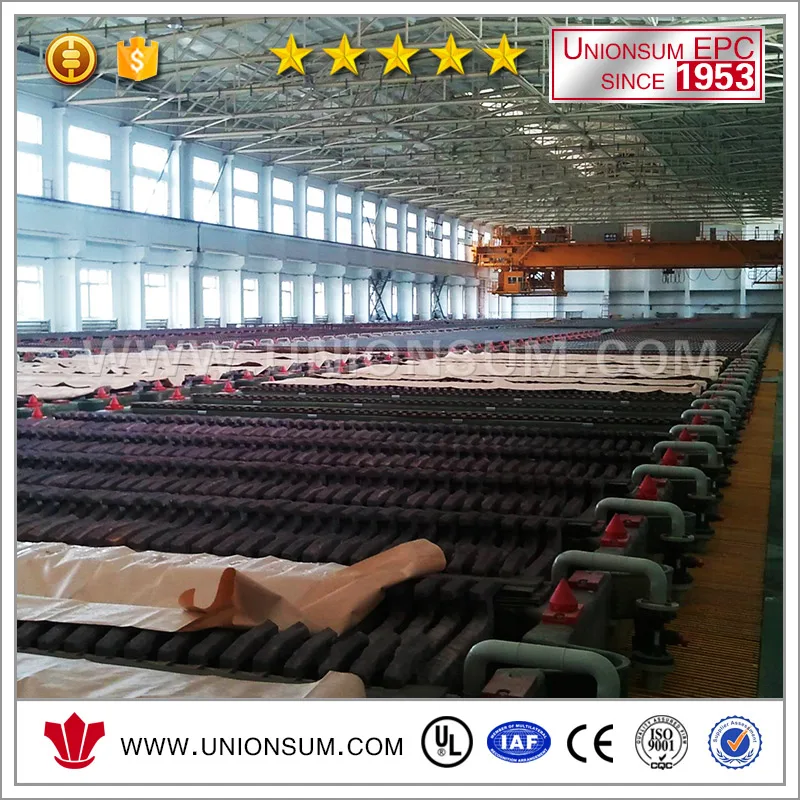 China Lieferant Kupfer Scrap Recycling Kupfer Kathode Produktionslinie