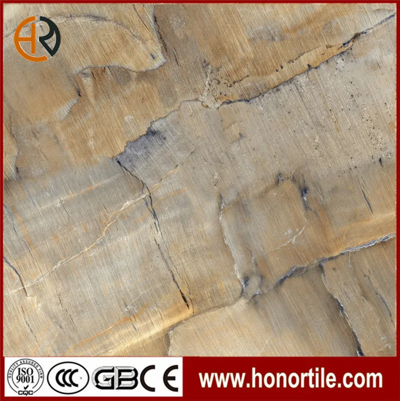 matt finish cheap price golden wood look design floor tiles in Philippines