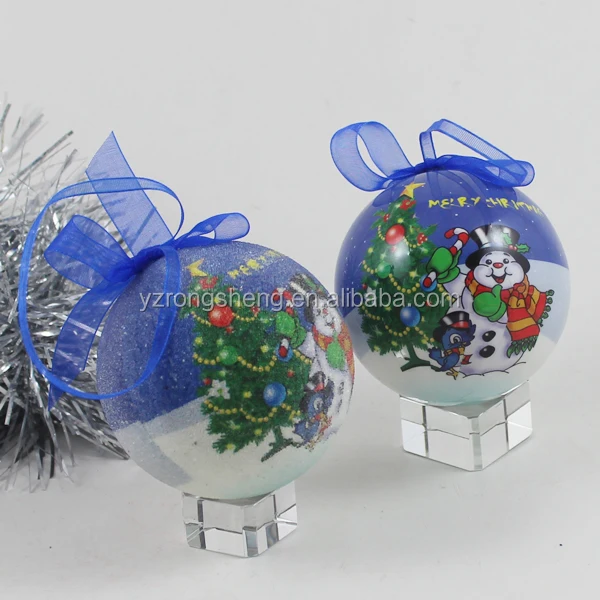 sale santa claus design high quality glitter styrofoam christmas