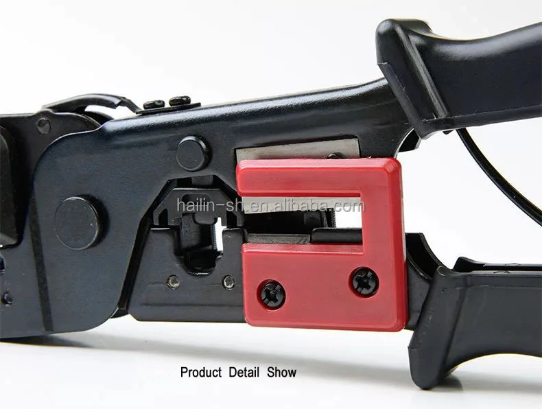 Cao Performe Đường Dây Điện Thoại Mạng Tinh Thể Đầu Crimper HT-86 Modular Cắm Cat6 Cáp Cầm Tay Uốn Tóc Bồng Công Cụ
